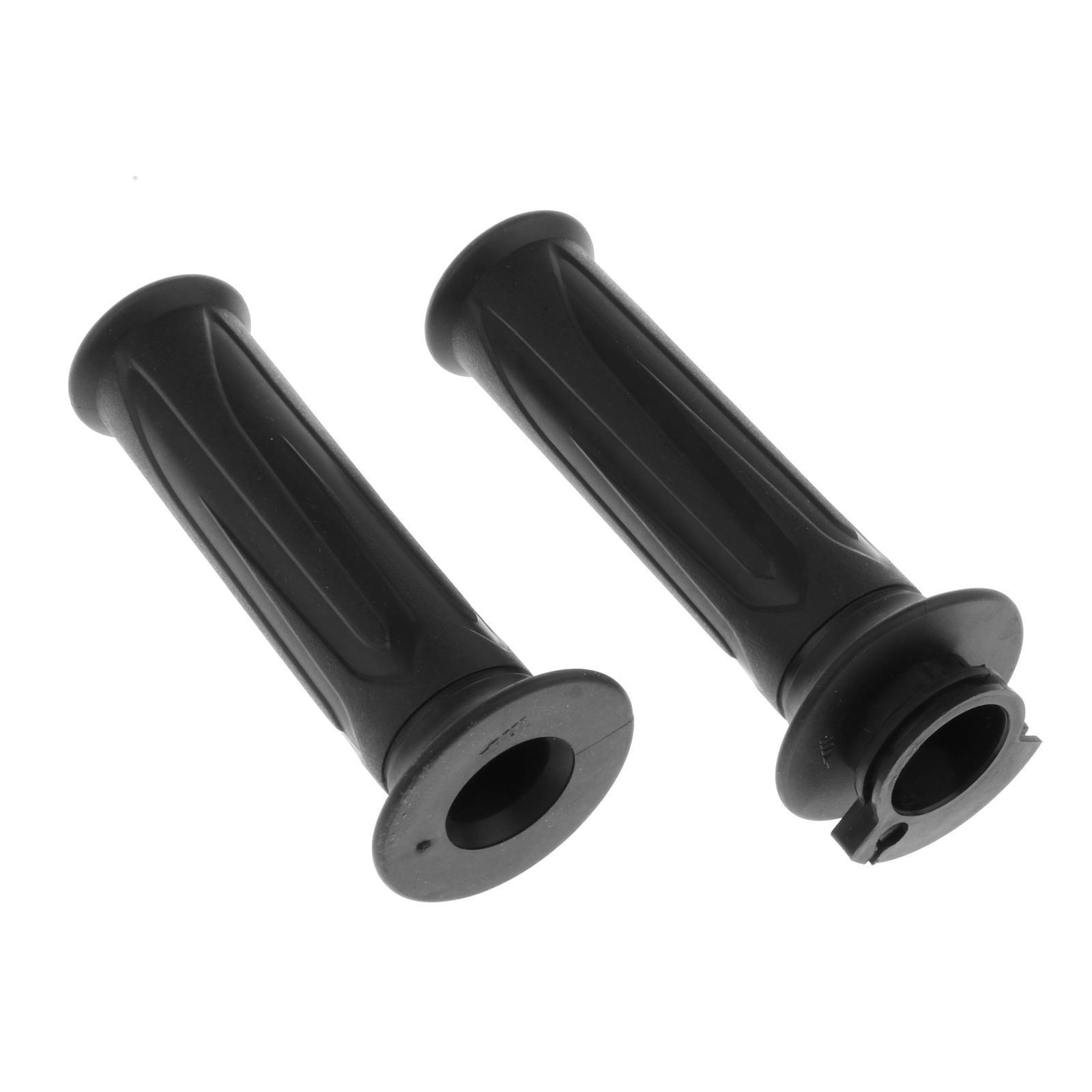 Pair Throttle Grip HandleBar Handle Set For  Motorcycle Bike 22mm 7.8''