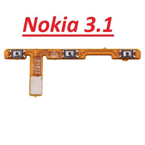 Mạch Nút Nguồn Cho Nokia 3.1 Dây Cáp Nút Nguồn, Tăng Giảm Âm Lượng Linh Kiện Thay Thế