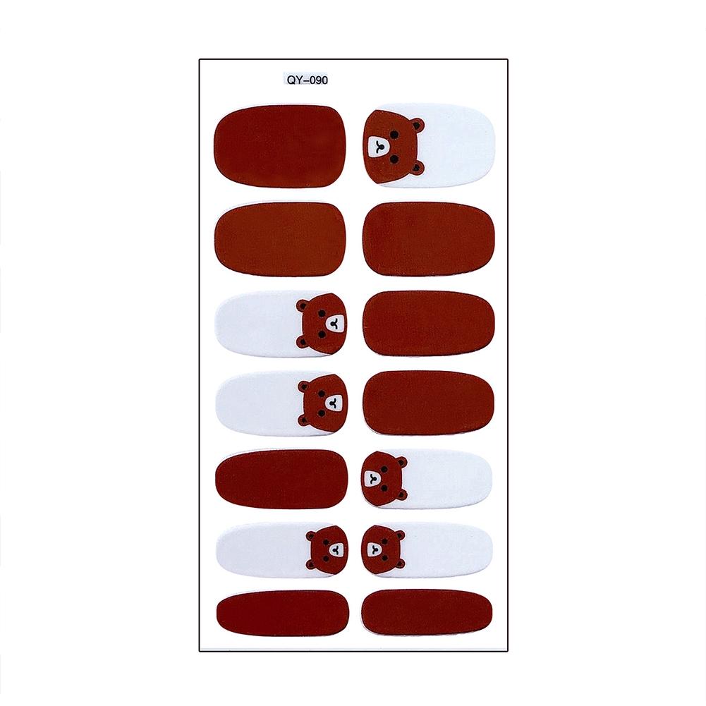Set 14 miếng dán móng nghệ thuật