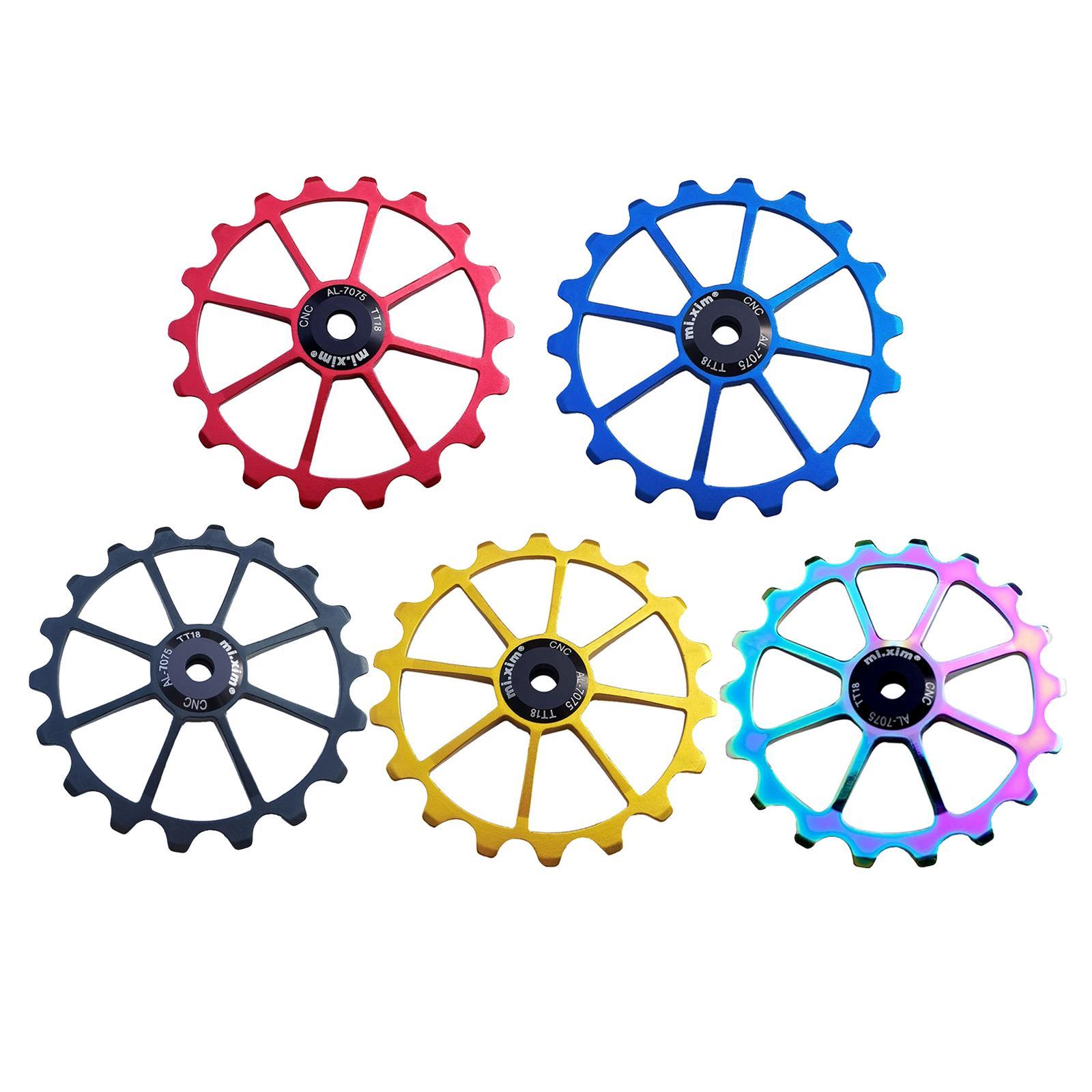 2x  Rear Derailleur, Derailleurs, Jockey  Guide Roller Pulley,Ceramic Bearings,  Road Bike Folding  Derailleur Accessories