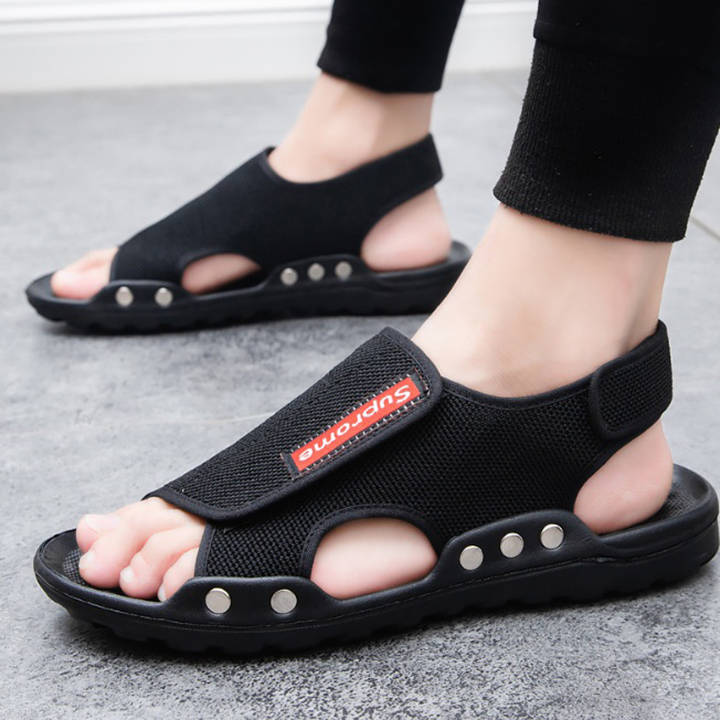 Giày sandal nam quai dán siêu nhẹ siêu êm SM030