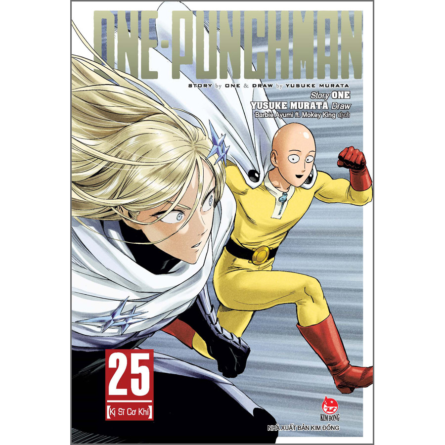 One-Punch Man Tập 25: Kị Sĩ Cơ Khí [Tặng Kèm Bookmark Ivory]