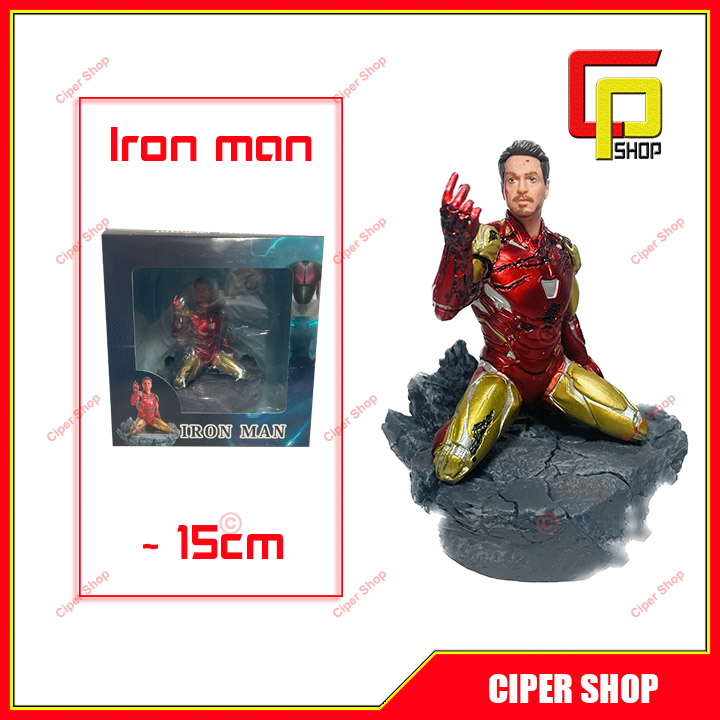 Mô hình Người Sắt End Game - Figure Iron Man siêu anh hùng