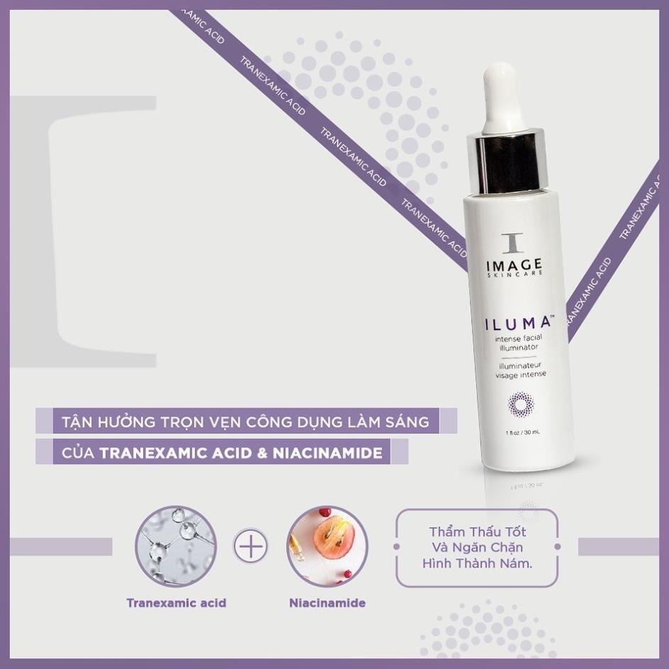 Serum mờ thâm nám, sáng da, giảm mao mạch máu - IMAGE SKINCARE ILUMA Intense Facial Illuminator 30ml