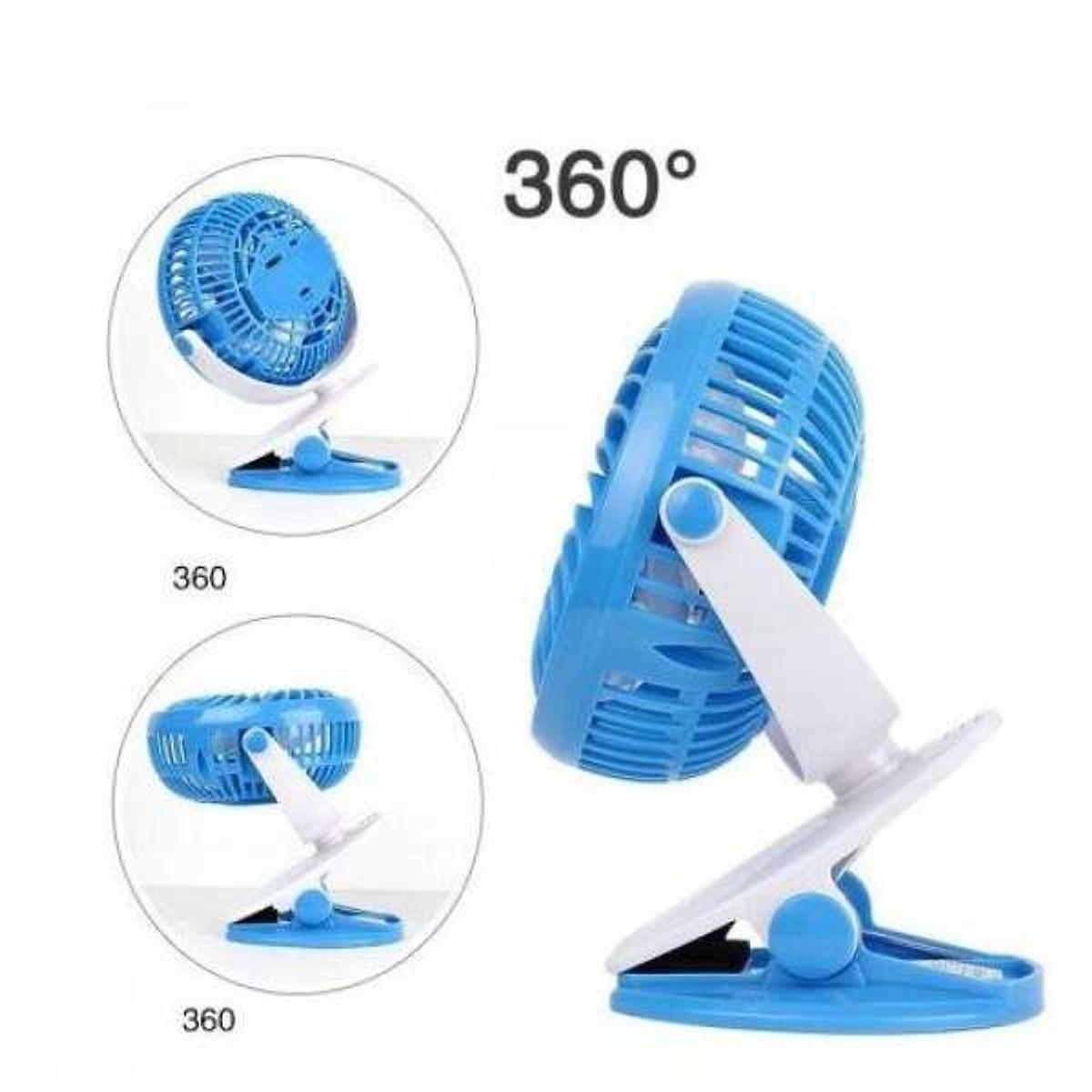 Quạt Mini Sạc Pin Kẹp Bàn Xoay 360 Độ Tiện Dụng Ml-F168, Quạt Kẹp Bàn Không Chiếm Không Gian Siêu Mát Mẻ Với 3 Tốc Độ Gió Thông Minh - Loại Tốt