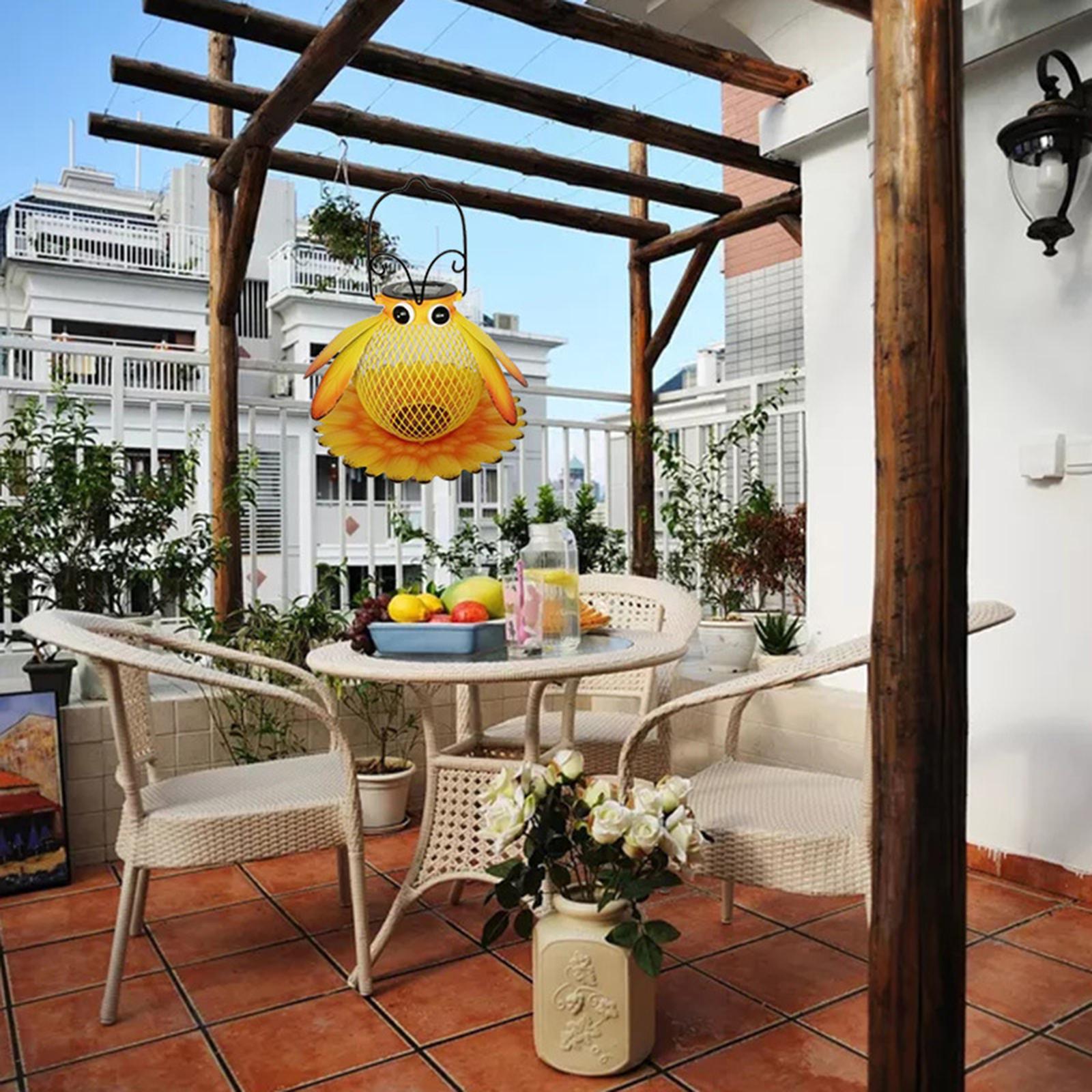 Solar Garden Light Tree Party Outdoor Safe Hanging Lights Night Lamp