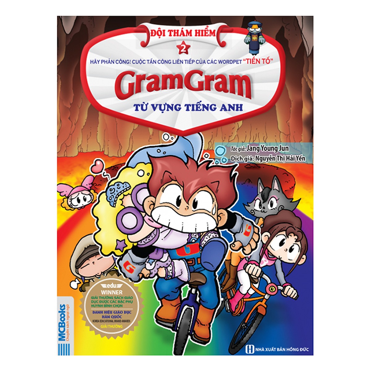 Combo Gram Gram - Đội Thám Hiểm Từ Vựng Tiếng Anh (Trọn Bộ 5 Cuốn) (Tặng kèm Bookmark PL)