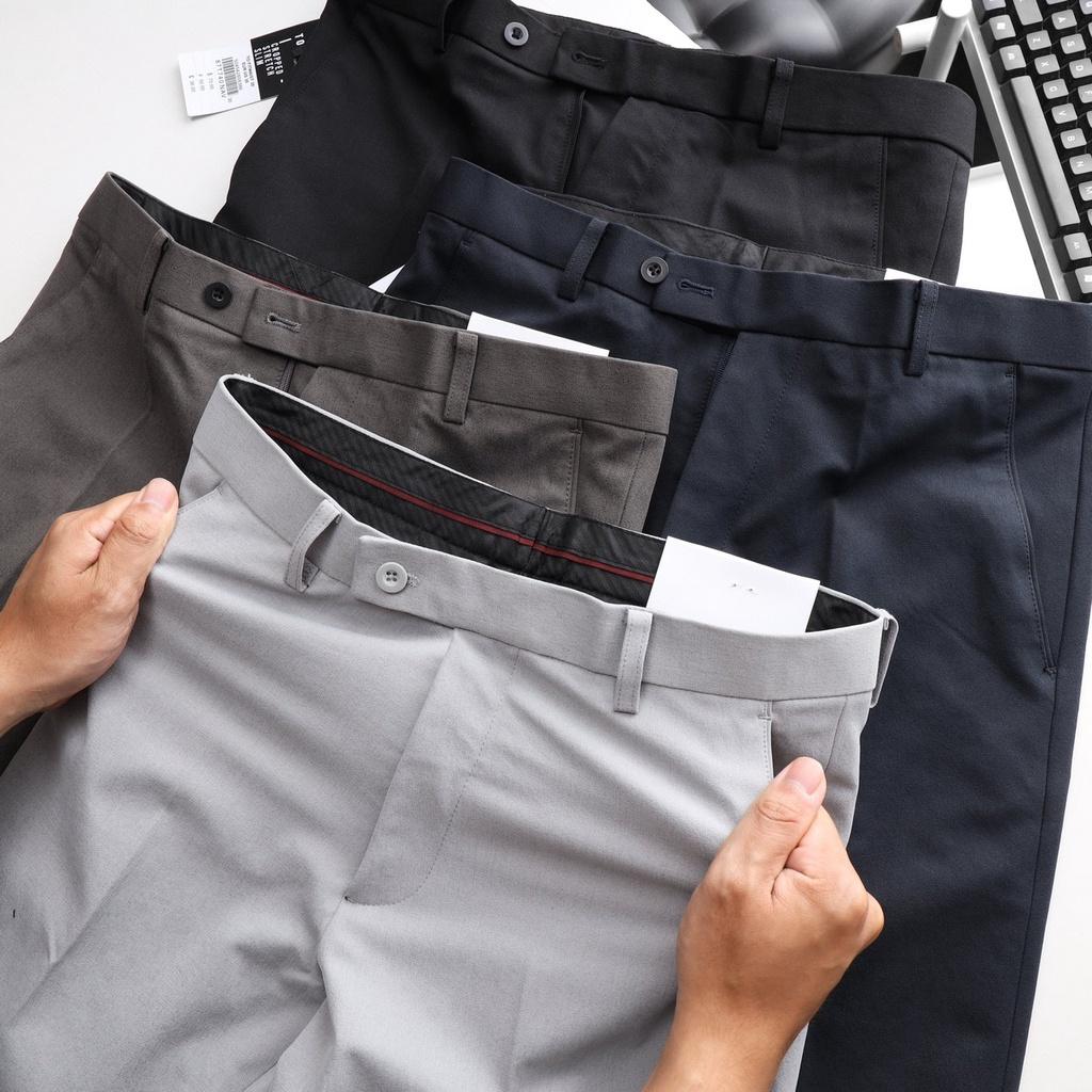 Quần vải nam - Quần âu nam TM form slim cropped | LASTORE MENSWEAR