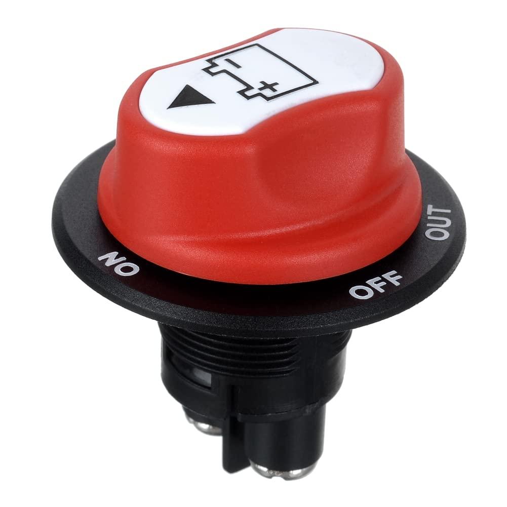 Công tắc pin DC12-50V 50A Công tắc tách pin Công tắc xe hơi Khởi động xe 3 Vị trí