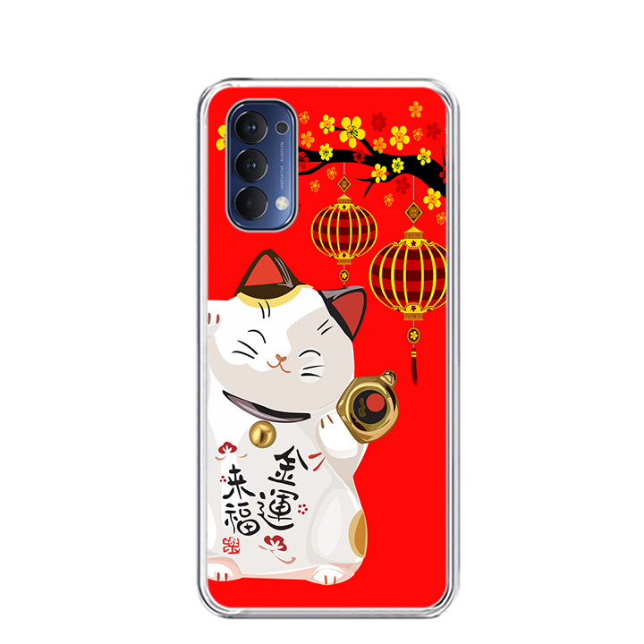 Ốp lưng điện thoại OPPO RENO4 – Silicon dẻo – 0191 MEOTHANTAI02 – Hàng Chính Hãng