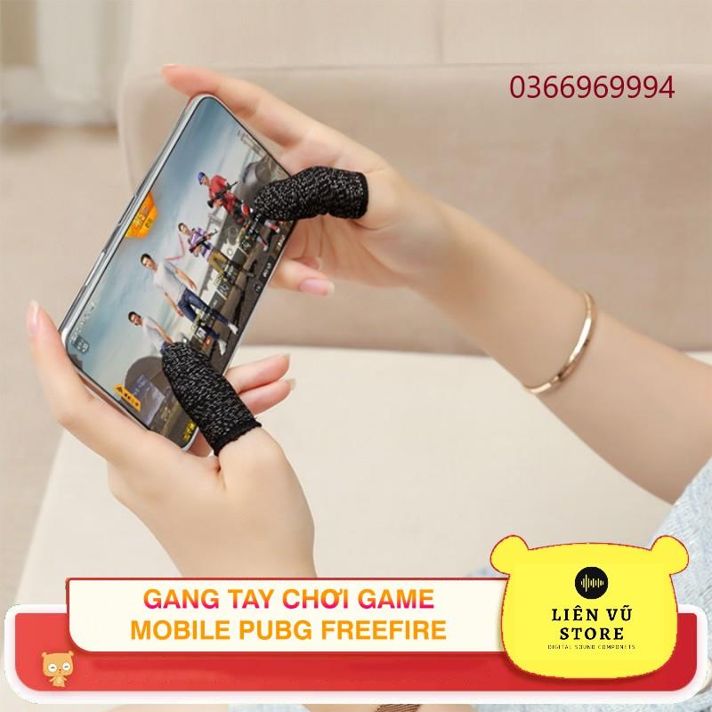 Bao tay chơi game 2 ngón, găng tay chơi game mobile chống mồ hôi tay