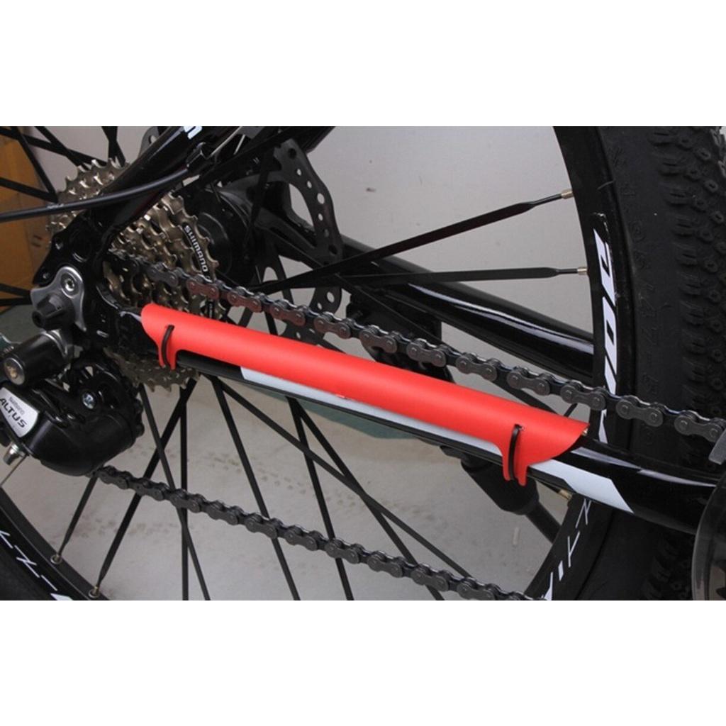 1PCS Colorful ABS Plastic Bicycle Chain Guard Protector Cycling Bike Frame Protector Cycling Chainstay Rear Fork Guard