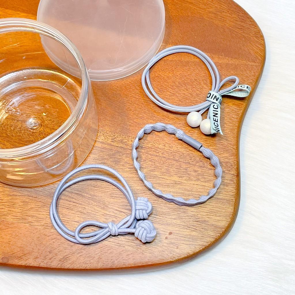 SET cột tóc 16 chi tiết xinh xắn phong cách Hàn Quốc cho nữ