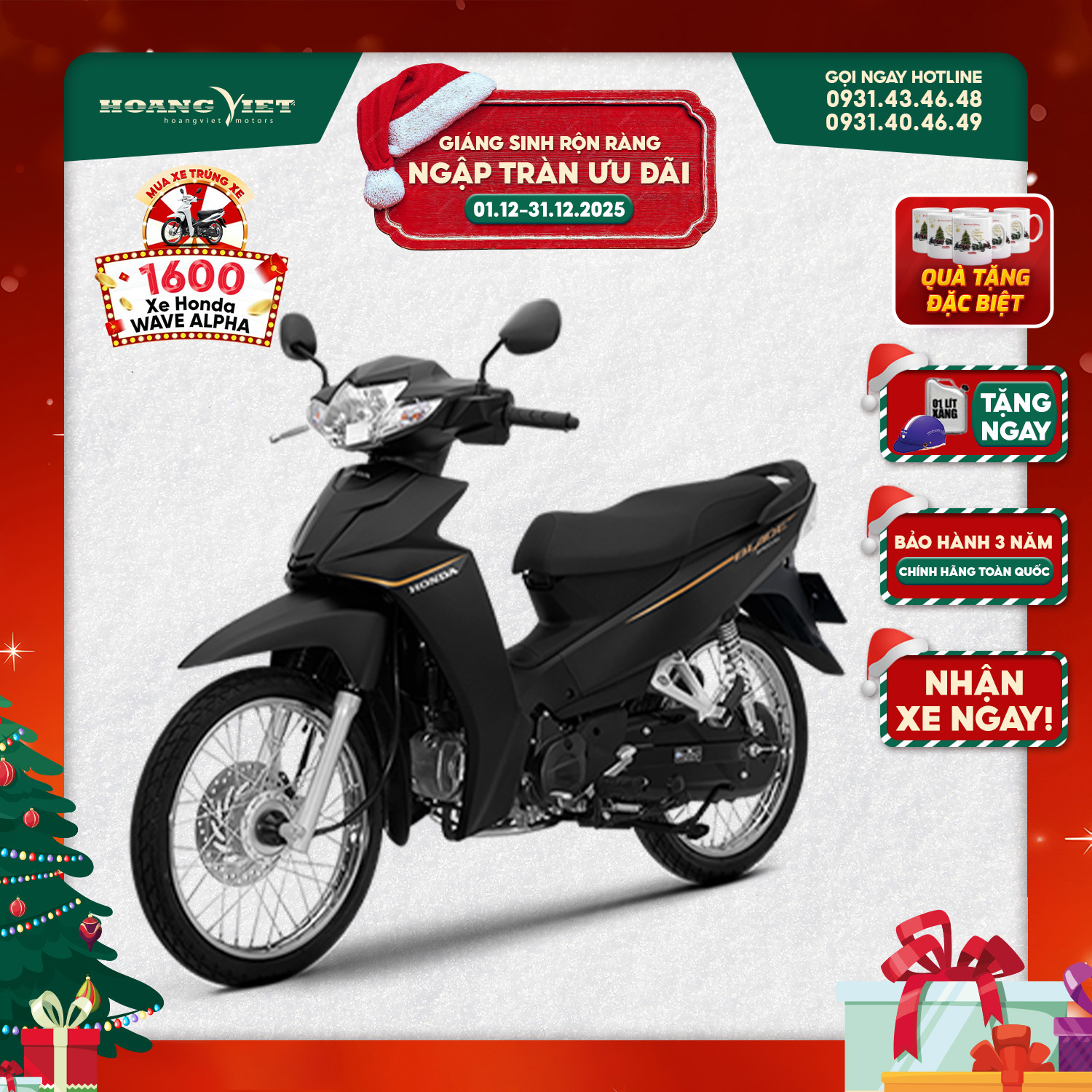 Xe máy Honda BLADE phiên bản Đặc Biệt 2023