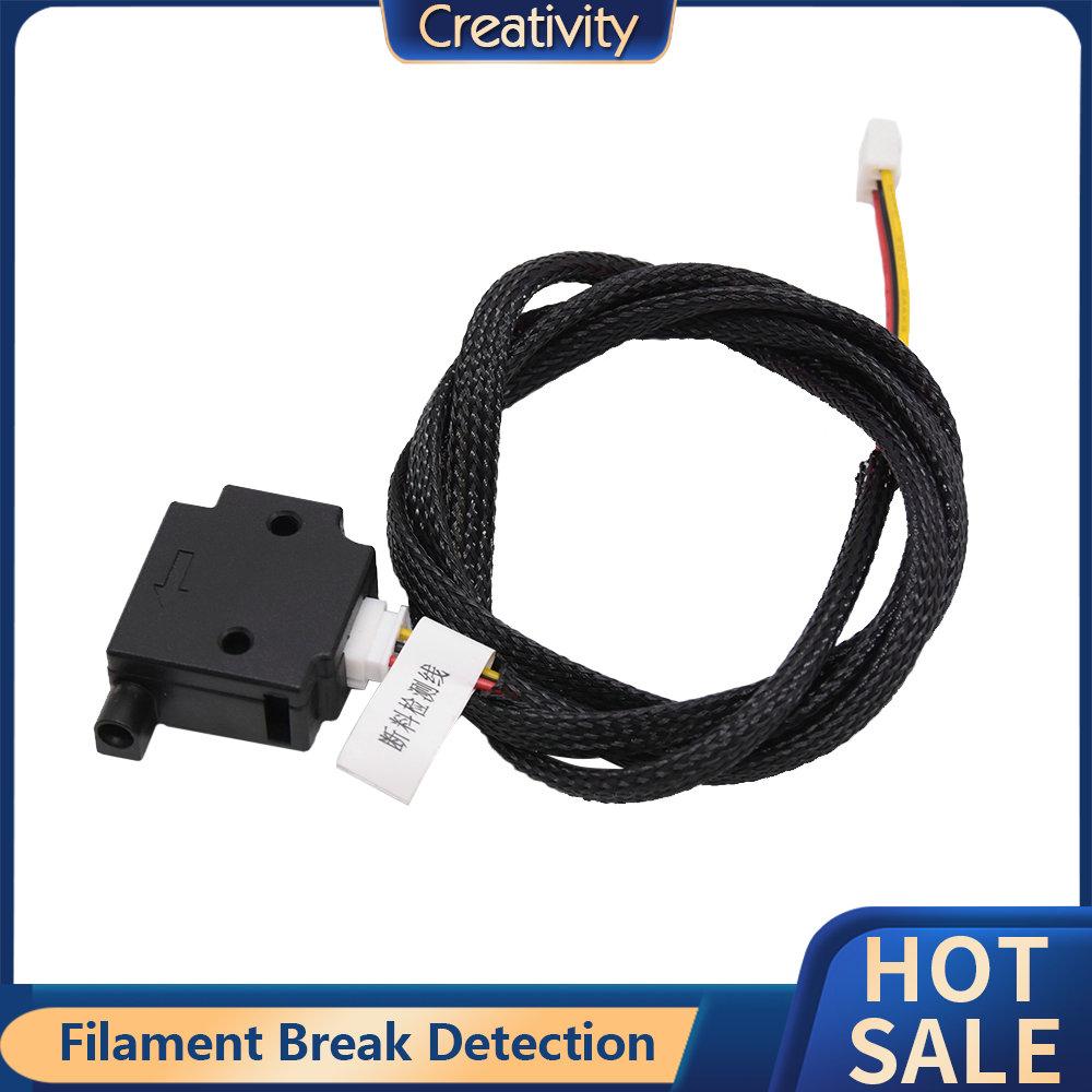 Mô-đun phát hiện phá vỡ dây tóc 3D với bộ phát hiện cảm biến chạy ra cáp 1m cho ender3 cr10 elf máy in 3D