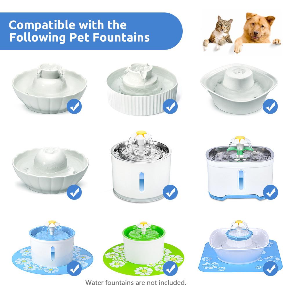 Máy bơm di động cổng USB có thể thay thế, động cơ bơm nhiễu thấp với đèn đèn LED cho hồ bơi mini, bể thú cưng