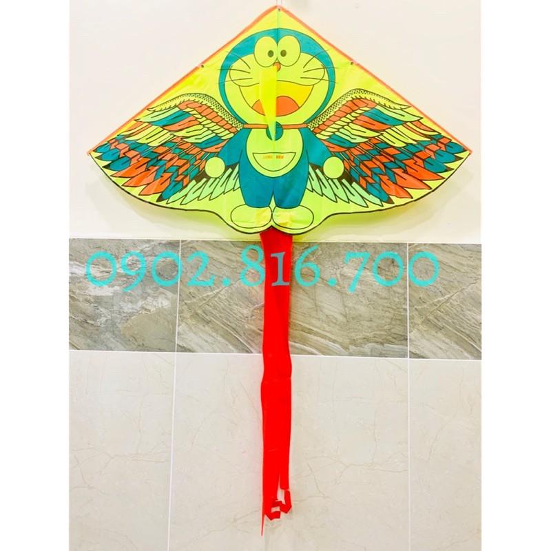 DIỀU DOREMON trung ngang 1m x dài 1m3 Long Vân ( tặng kèm cuộn dây thả diều )