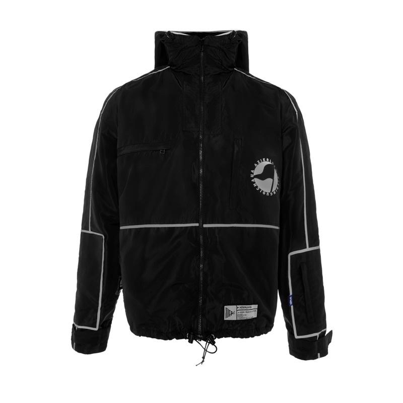 Áo khoác unisex AZIER vải dù phản quang - Hàng thiết kế chính hãng