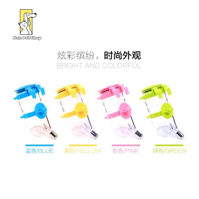 Bình nước cho chó mèo dạng bình bi treo chuồng