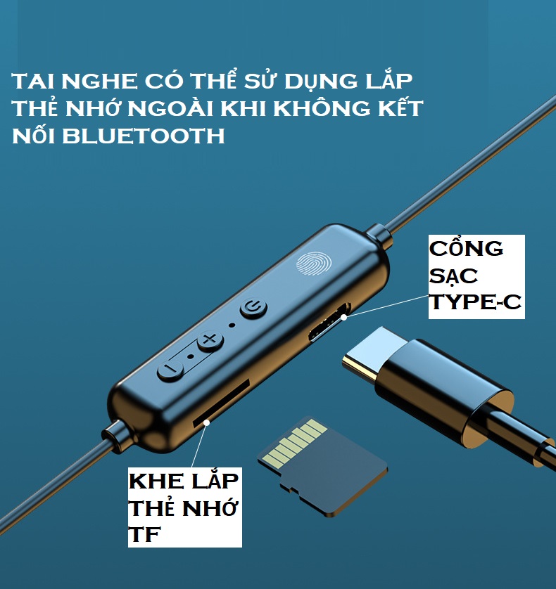 Tai Nghe N97 Bluetooth 5.2 Pin Kép 3000mAh Nghe Nhạc - Đàm Thoại Lên Đến 300 Giờ , Có Thể Điều Chỉnh Âm Thanh , Có Khe Lắp Thẻ Nhớ TF.