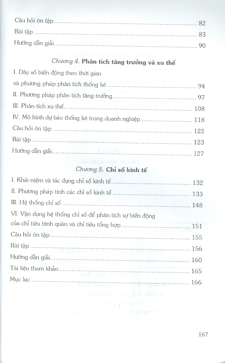 Giáo Trình LÝ THUYẾT THỐNG KÊ (Dùng cho các trường cao đẳng, trung cấp chuyên nghiệp khối kinh tế)