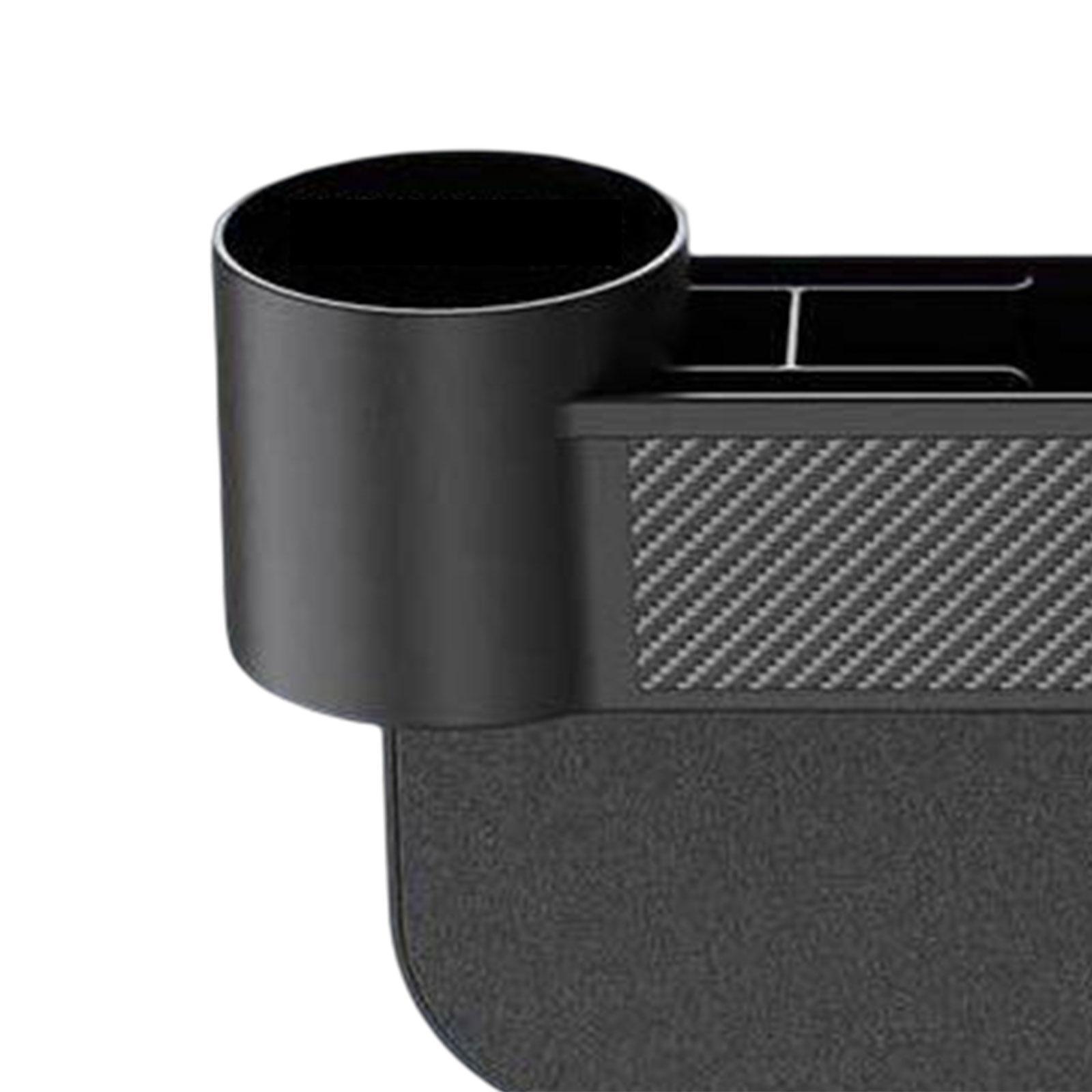 Seat  Filler Organizer, Interior Accessories  Holder Seat Crevice Storage Box, for Cellphone Keys Drinks Wallet Cards