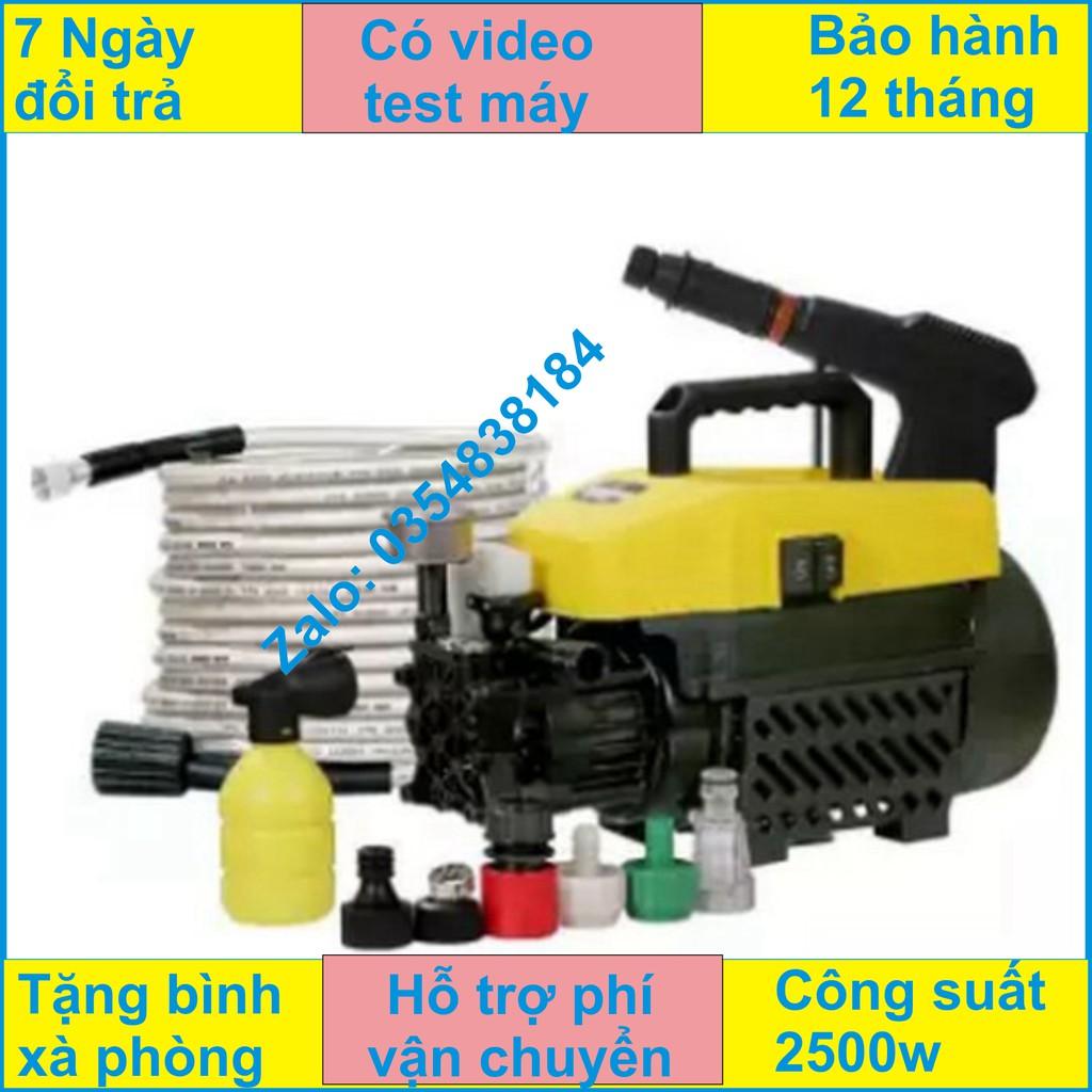 Máy rửa xe gia đình Sakura-V119, Máy rửa xe công suất mạnh đánh bay mọi vết bẩn, cực kỳ tiện lợi
