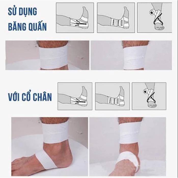 Băng keo thể thao, Băng keo quấn cơ đá bóng đá banh tránh chấn thương bảo vệ cổ tay cổ chân đầu gối chơi tenis cầu lông TXstar