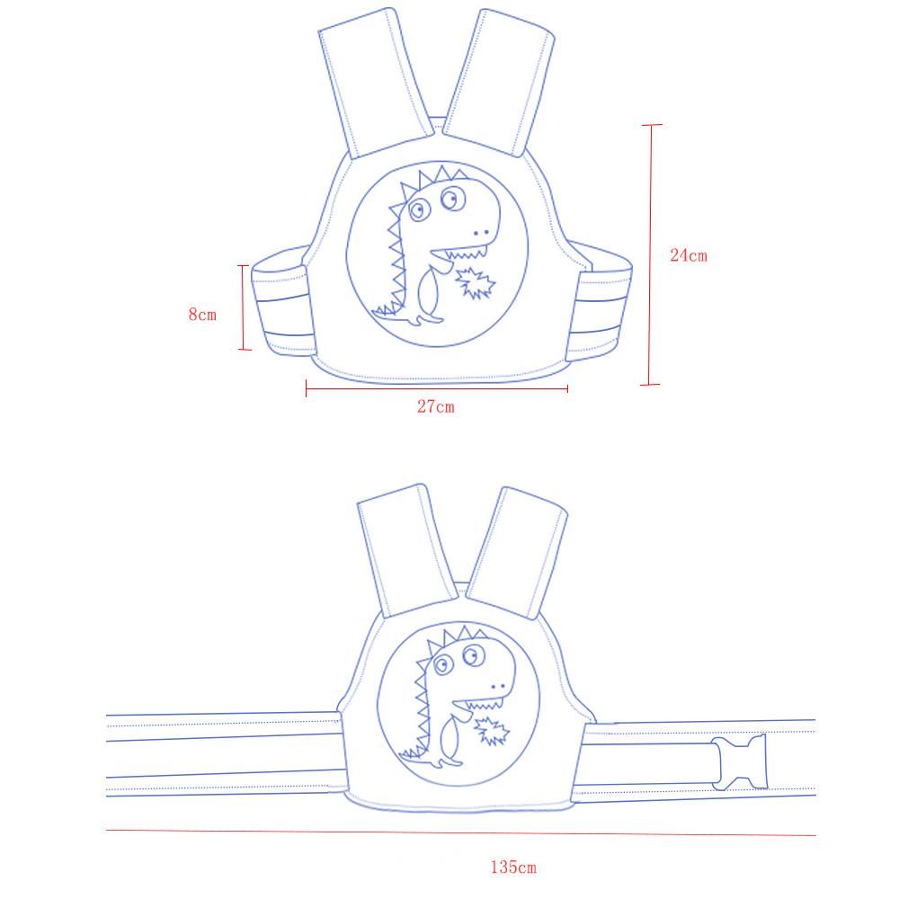 Có Thể Điều Chỉnh Đai Xe Máy An Toàn Cho Trẻ Trẻ Em Xe Tay Ga Dây Đeo Em Bé Dây An Toàn Dành Electromotor Kéo Xe Đạp