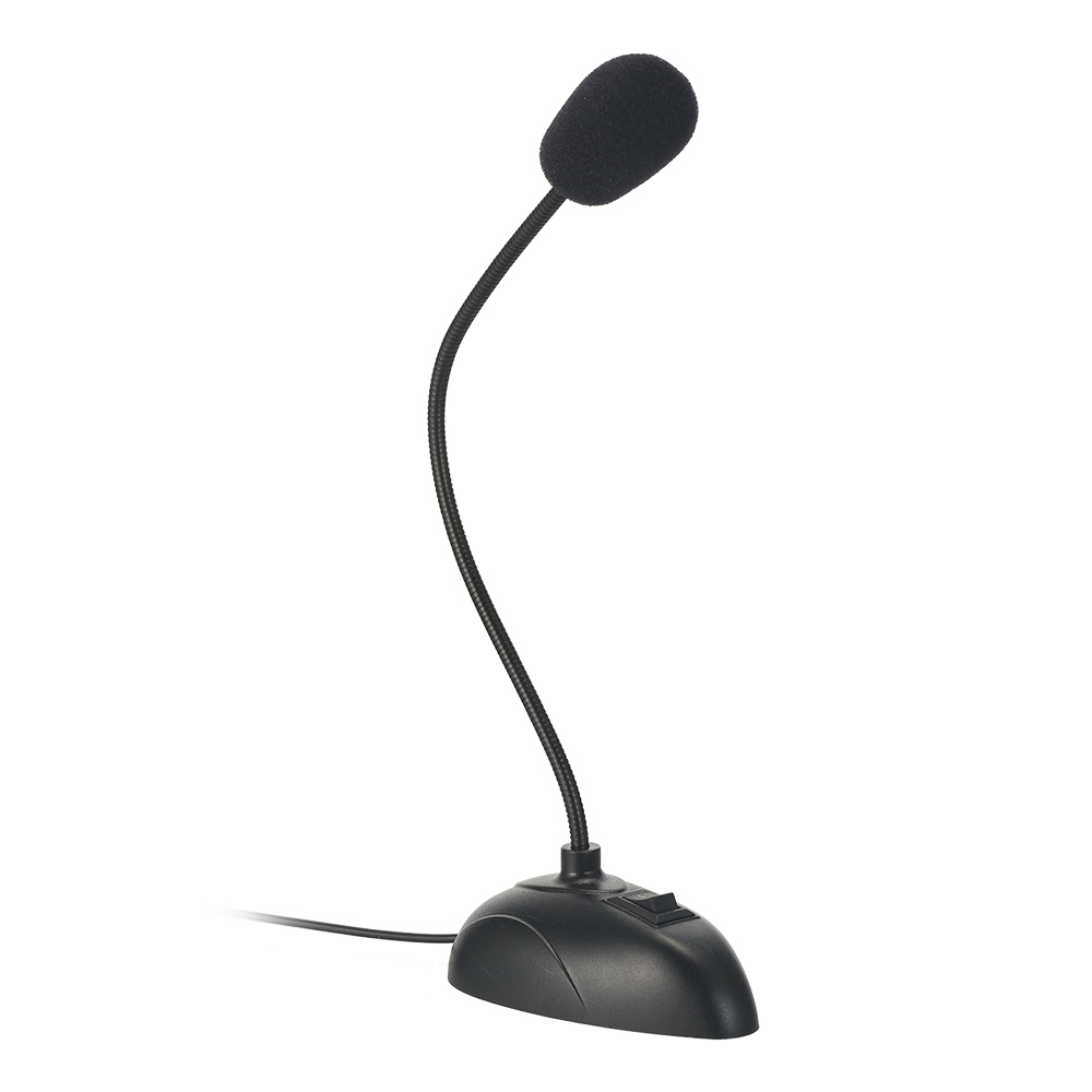 Chân Đế Micrô Có Dây Đầu Cắm Cổ Ngỗng Linh Hoạt Mini Studio 3,5 Mm Cho Máy Tính PC Máy Tính Để Bàn Máy Tính Xách Tay