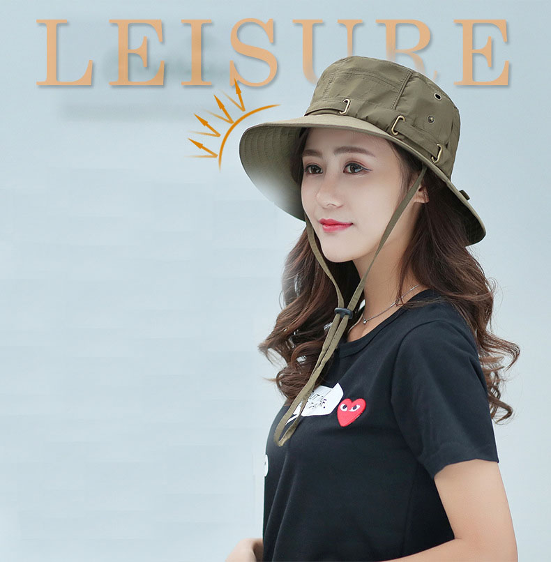 Mũ chống nắng ngoài trời nam và nữ phong cách Hàn Quốc mã MU9008