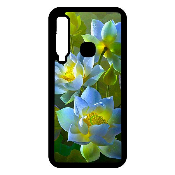 Ốp lưng cho Samsung Galaxy A9 2018 HOA SEN 8 - Hàng chính hãng