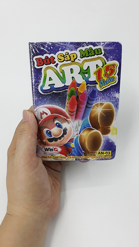 Bút Sáp Màu WinQ ART AN-03 (15 Màu)