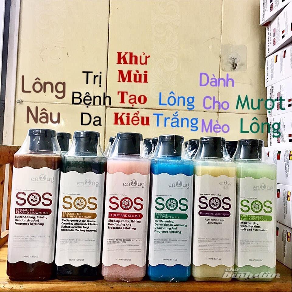 Sữa tắm SOS cao cấp cho chó mèo 530ml