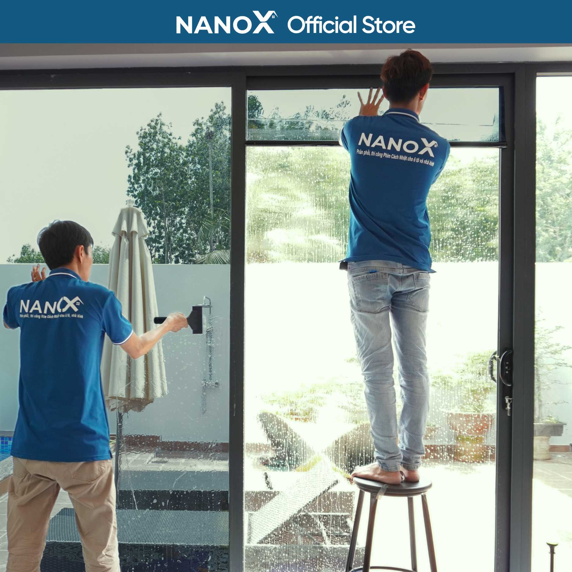 Phim cách nhiệt cửa kính NanoX Supreme 15 chống nắng &amp; chống tia UV chuyên sâu cho nhà kính