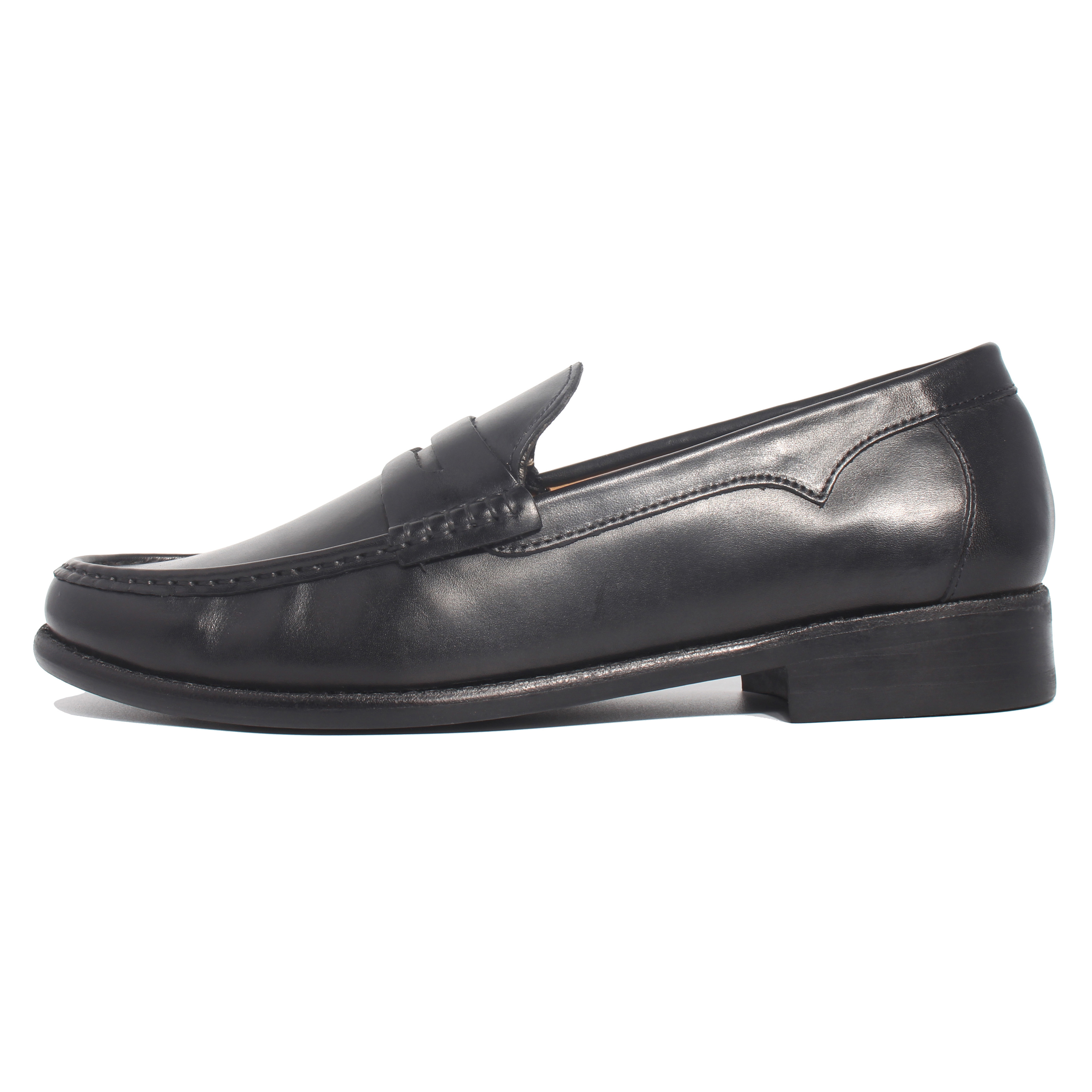 Giày Tây Lười Banuli Nam Công Sở Da Bê Italian HDPL1M0 Penny Loafers (Da Mềm Dẻo, Đế Dainite, Bảo Hành Trọn Đời)