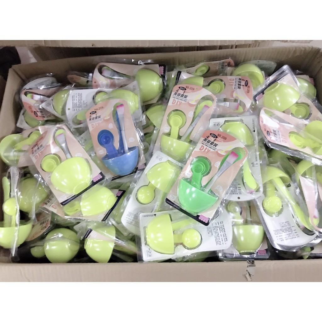 Bộ bát trộn mặt nạ 6 chi tiết hàng mới