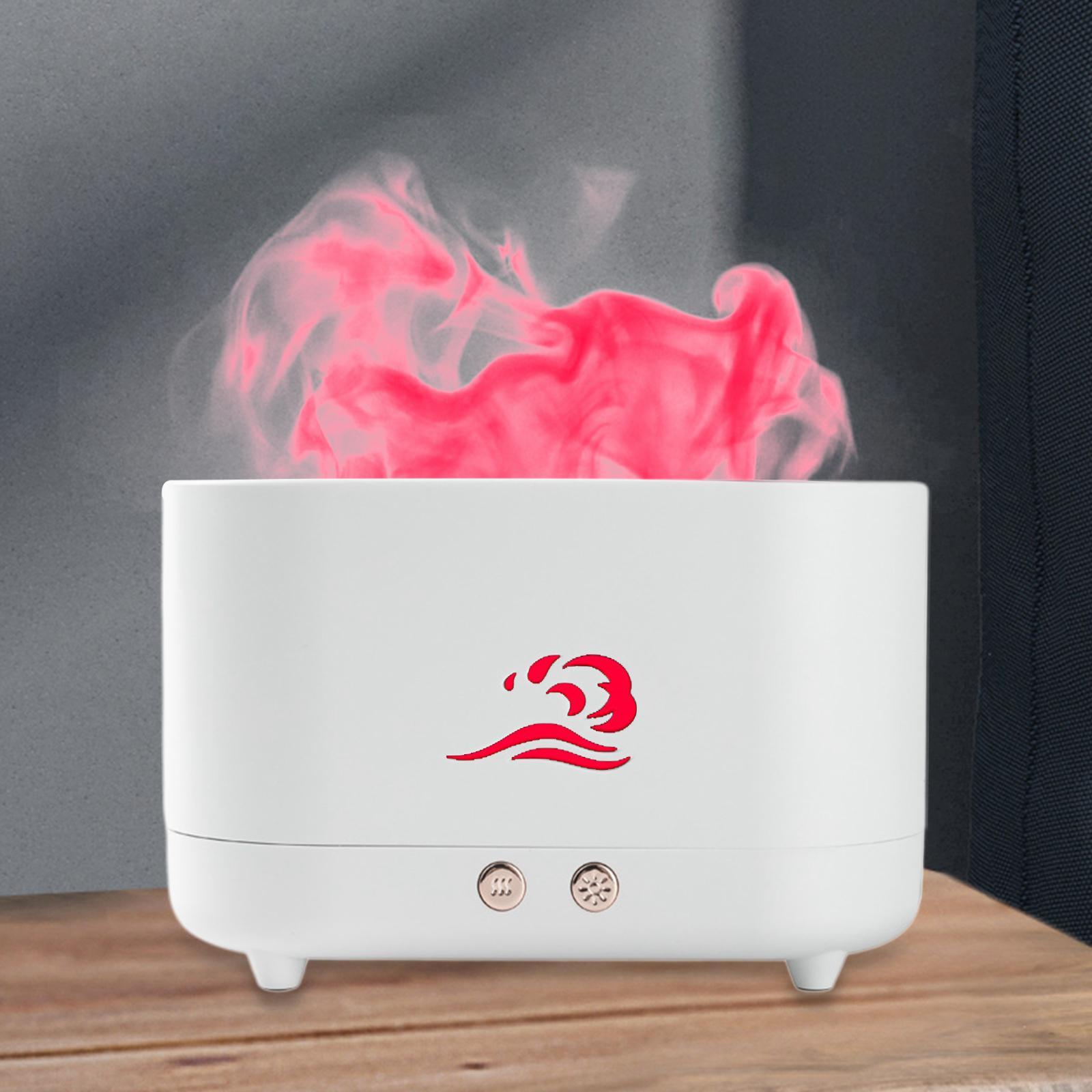Flame Humidifier  Diffuser USB Powered Quiet for Office Bedroom Home