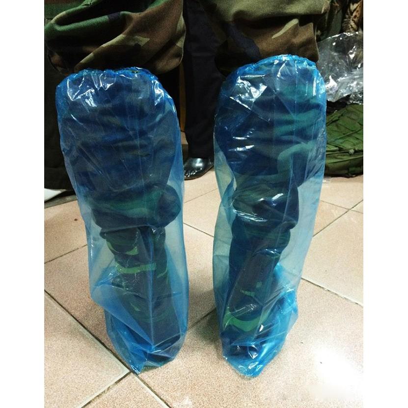 Bộ 3 đôi ủng nilon đi mưa sạch, tiện dụng