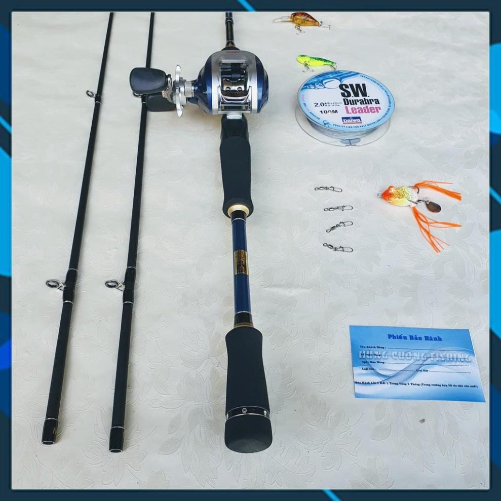 Bộ Cần Câu Lure Máy Ngang 2 Ngọn Fishing Of Catch Hàng Chất Lượng- Gía Siêu RẻBộ Cần Lure Máy Ngang 