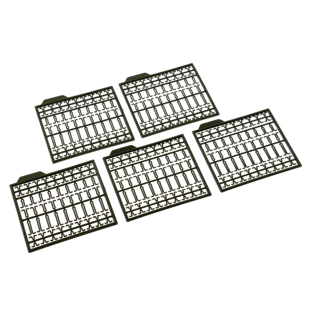 5pcs Boilie Stopper Lure Stops Hair Rig Extender Fishing Accessories Green