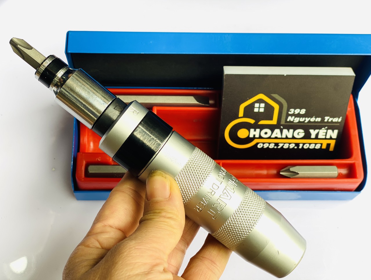 Bộ tô vít đóng C-mart C0029, bộ tua vít đóng siêu cứng 8 chi tiết