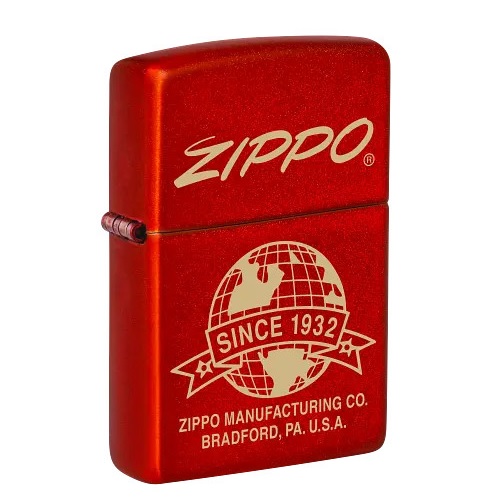 Zippo Classic Metallic Red Laser Engrave 48150