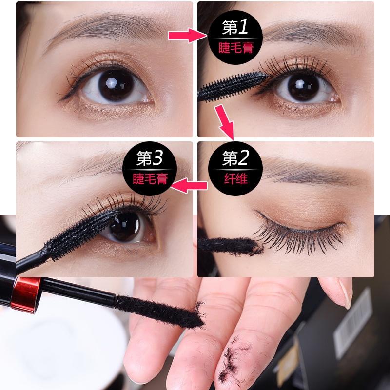 Combo 2 Mascara dài và dày mi Gecomo Thick&amp;Long (10ml và 1.5ml)