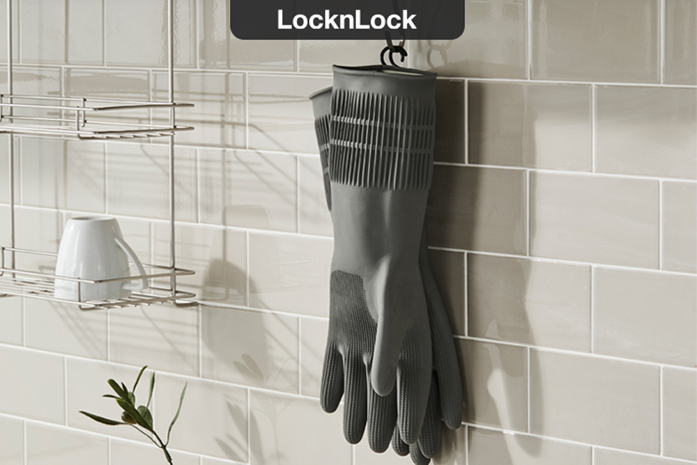 Găng tay cao su Locknlock nhiều size lựa chọn ETM830/ ETM831/ ETM832 có móc treo