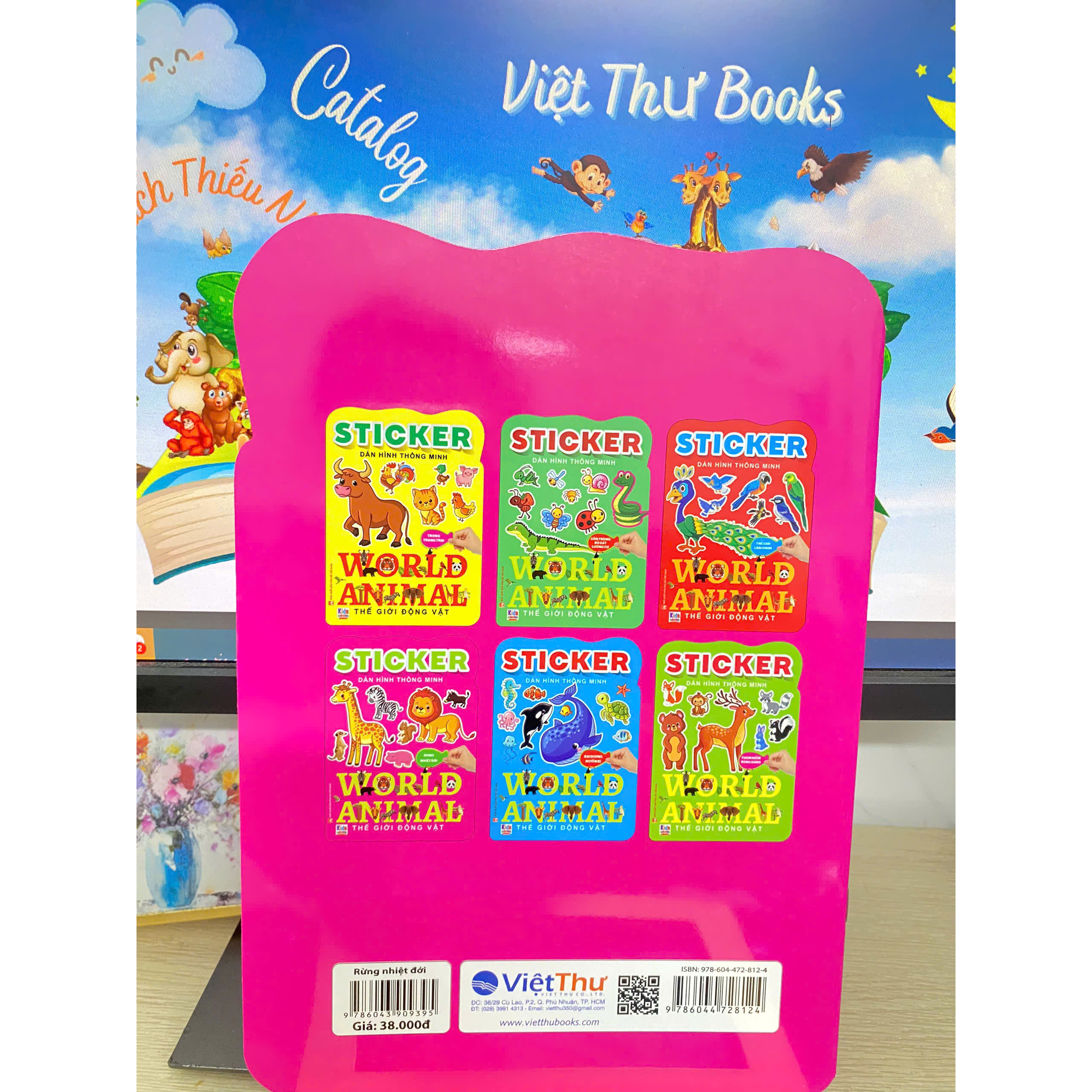 Sticker -Thế giới động vật - Rừng nhiệt đới