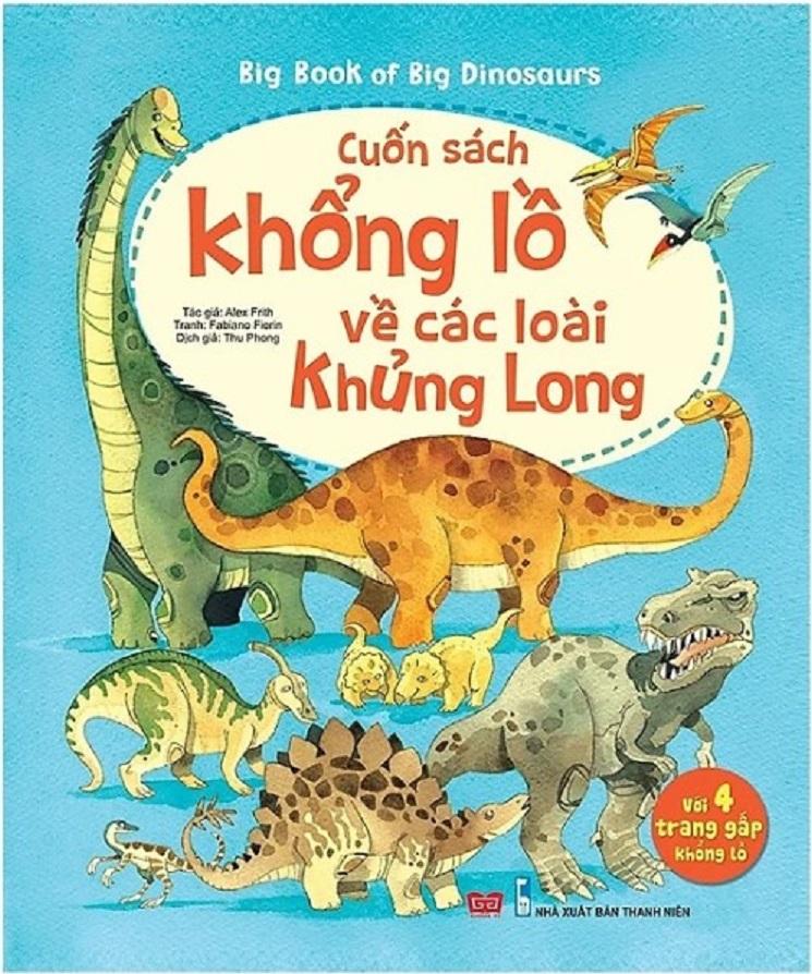 Sách Tương Tác - Big book - Cuốn sách khổng lồ về các loại khủng long