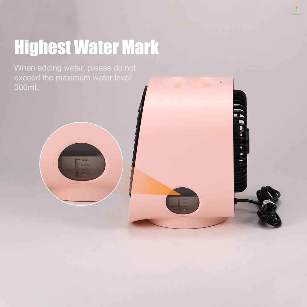 Quạt điều hòa mini để bàn 3 tốc độ nancy11434-300mL