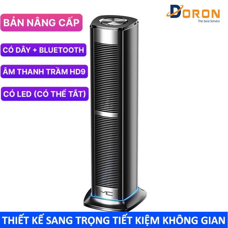 Loa Bluetooth Cao Cấp F3 Kết Nối Có Dây, Âm Thanh Dọc Loa Siêu Trầm, Loa Đứng Tiết Kiệm Không Gian - Hàng Chính Hãng