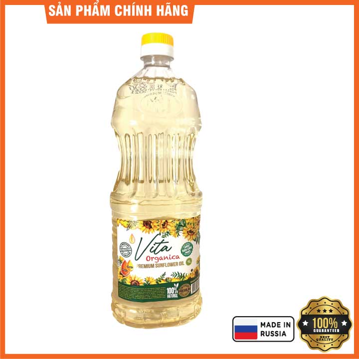 Dầu hướng dương cao cấp Vita Organica 1L